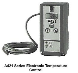 thermostat control with heat probe